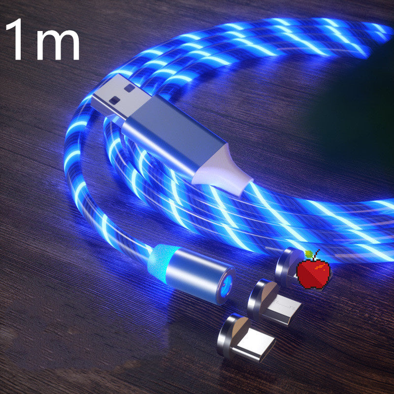 Magnetic LED Flow Charging Cable