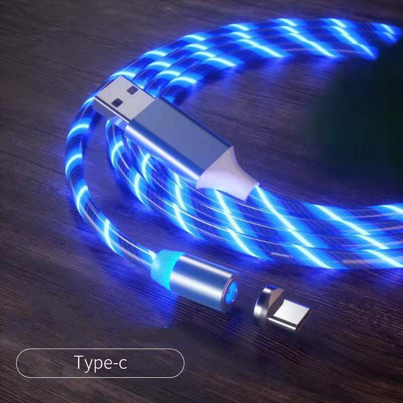 Magnetic LED Flow Charging Cable