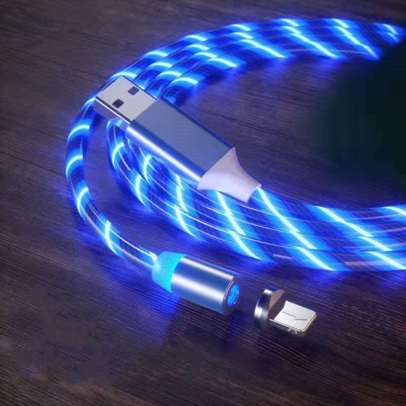 Magnetic LED Flow Charging Cable