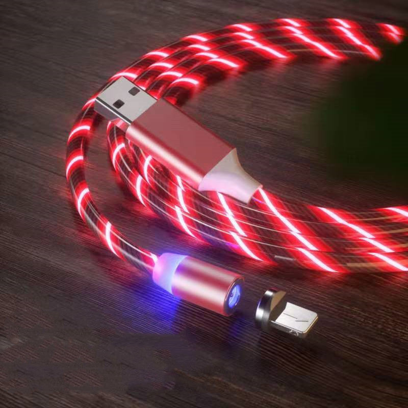 Magnetic LED Flow Charging Cable