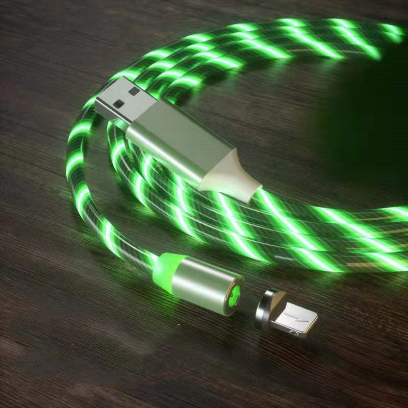 Magnetic LED Flow Charging Cable